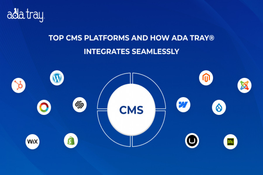 Top CMS Platforms and How ADA Tray® Integrates Seamlessly