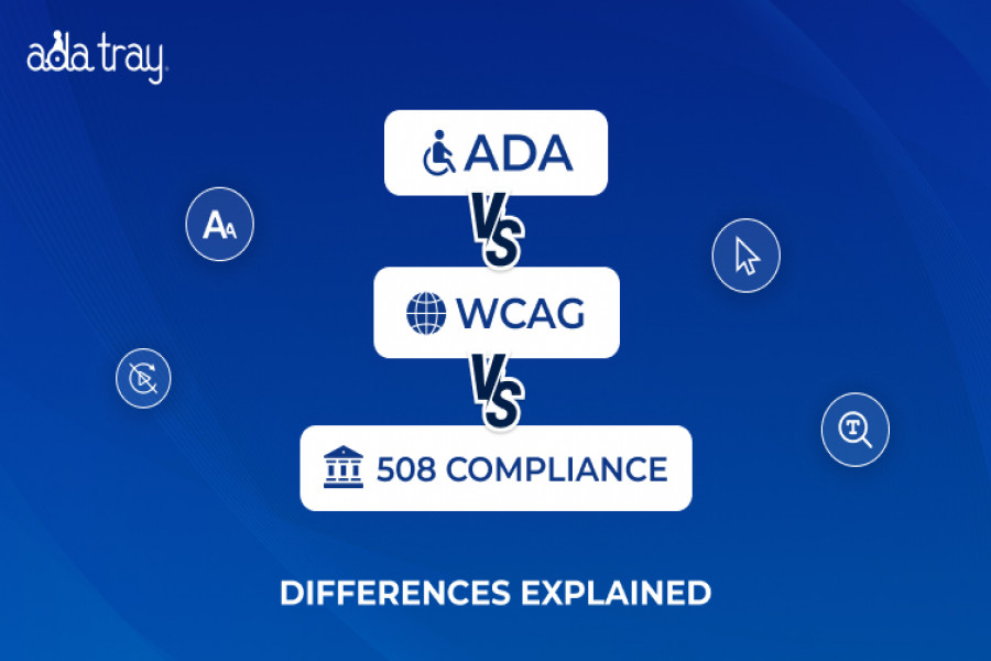 ADA vs. WCAG vs. Section 508 Compliance: Differences Explained